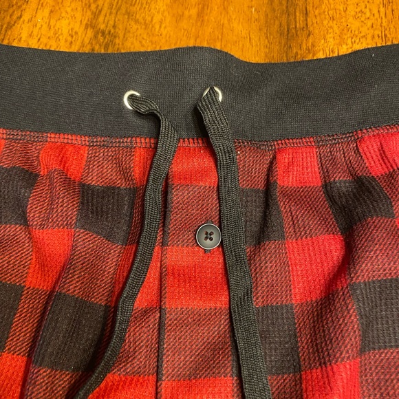 Fruit of the loom, buffalo plaid long Johns. Size small - Picture 4 of 9